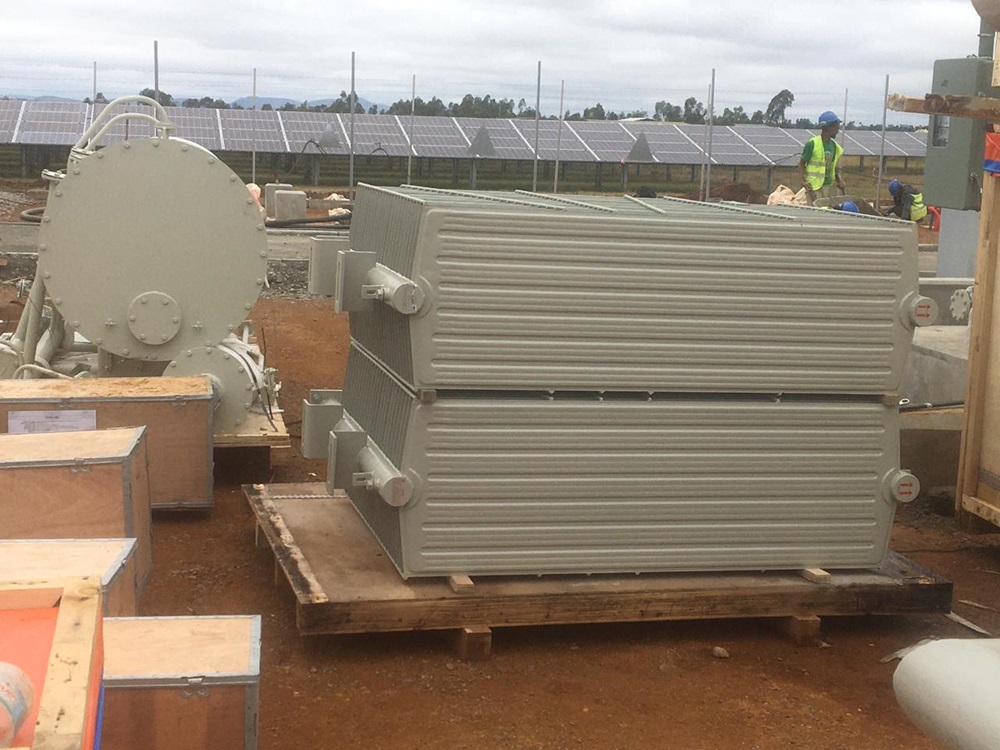 20MVA Transformer and Components Unpacking